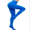 CozyWow Womens 80 Denier Solid Color Soft Semi Opaque Footed Tights Royal Blue, Small / Medium, Royal Blue view 2