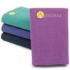 Aurorae Synergy Foldable On-the-Go Travel Yoga,Gym/Exercise Mat for Yogis on the Move with Integrated Microfiber Towel and Anti-Slip Patented 2-in-1 Technology. No Odor and No Bunching Amethyst view 1