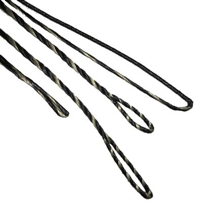 Flemish FASTFLIGHT Longbow Replacement Bowstring (Small Loops) - Bow String - Actual String Length - by Traditional Gear Archery Products (Multiple Sizes) (56" Actual Length)