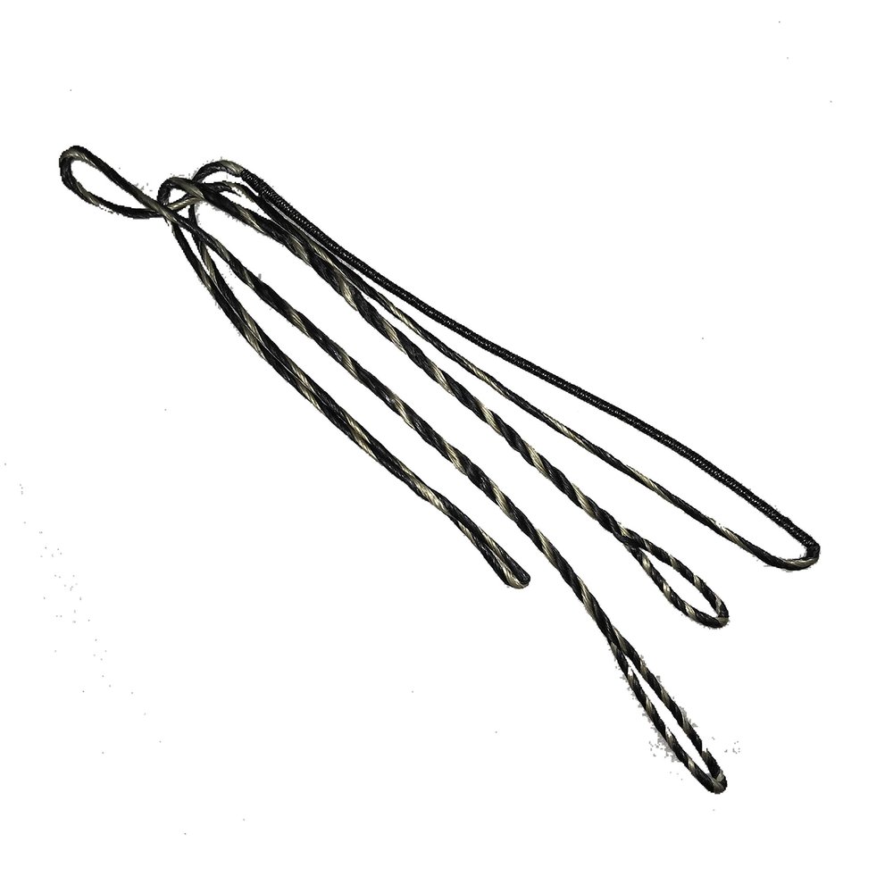 Flemish FASTFLIGHT Longbow Replacement Bowstring (Small Loops) - Bow String - Actual String Length - by Traditional Gear Archery Products (Multiple Sizes) (66" Actual Length)