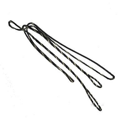 Flemish FASTFLIGHT Longbow Replacement Bowstring (Small Loops) - Bow String - Actual String Length - by Traditional Gear Archery Products (Multiple Sizes) (60" Actual Length)