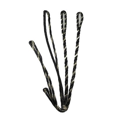 Flemish FASTFLIGHT Longbow Replacement Bowstring (Small Loops) - Bow String - Actual String Length - by Traditional Gear Archery Products (Multiple Sizes) (63" Actual Length)