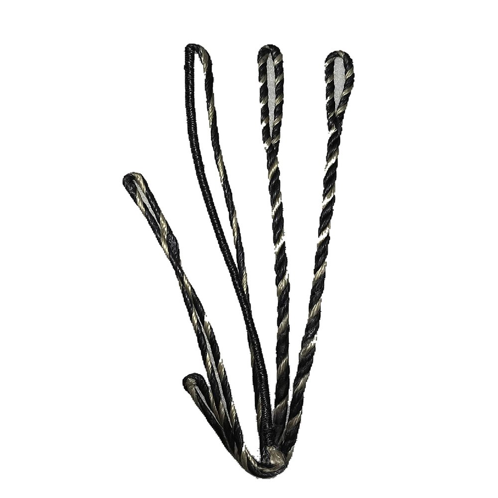 Flemish FASTFLIGHT Longbow Replacement Bowstring (Small Loops) - Bow String - Actual String Length - by Traditional Gear Archery Products (Multiple Sizes) (63" Actual Length)