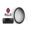 BULZi Wedding Bands, Massaging Comfort Fit Premium Silicone Ring with Airflow, Men's 8mm Classic Dome Design, Breathable Flexible Work Safety Comfort (Teak Size 11) view 4