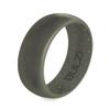 BULZi Wedding Bands, Massaging Comfort Fit Premium Silicone Ring with Airflow, Men's 8mm Classic Dome Design, Breathable Flexible Work Safety Comfort (Sage Size 11) view 1