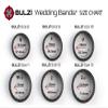 BULZi Wedding Bands, Massaging Comfort Fit Premium Silicone Ring with Airflow, Men's 8mm Classic Dome Design, Breathable Flexible Work Safety Comfort (Sage Size 11) view 4