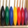 8 Player Croquet Set Amish-Made in Wood Rack with 28"" Handles view 2
