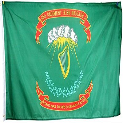 3'x5' Super Polyester 69th Regiment Irish Brigade Flag indoor Outdoor