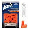 Mack's Maximum Protection Soft Foam Shooting Ear Plugs - 7 Pair Plus Travel Case, 33 dB Highest NRR  Comfortable Earplugs for Hunting, Tactical, Target, Skeet and Trap Shooting | Made in USA view 1