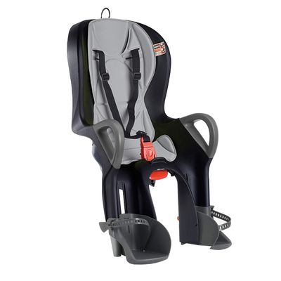Ok Baby 10 + Rear Wheel Bike Seat, Children's, 10+, Black/Silver, 22kg