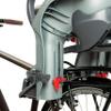 Ok Baby 10 + Rear Wheel Bike Seat, Children's, 10+, Black/Silver, 22kg view 4