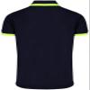BCPOLO Men's Pique Polo Shirts Short Sleeve Fluorescent Point Polo Shirt Navy-L (Asia-XXL) view 3