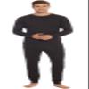 At The Buzzer Thermal Underwear Set for Men 95962-Black-M view 1