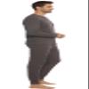 At The Buzzer Thermal Underwear Set for Men 95962-Charcoal-S view 3