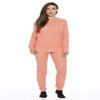 Just Love 95862-Coral-XXL Women's Thermal Underwear Pajamas Set Base Layer Thermals view 1