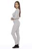 Just Love 95862-Grey-XL Women's Thermal Underwear Pajamas Set Base Layer Thermals view 2