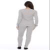 Just Love 2-Piece Women's Thermal Underwear Set Waffle Knit Base Layer Thermals, Grey, 3X view 3