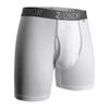 2UNDR Men's Swingshift Boxers,White/Grey,XX-Large view 1