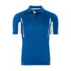 Holloway Mens Avenger Polo, Large, Royal/White view 1