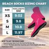 Nordic Essentials Aqua Beach Socks - 1 Pair - for Sand Soccer, Volleyball, Swim, Diving, Snorkel Equipment for Men, Women, Kids, Youth - Neoprene Lycra Waterproof Booties - Sun Protection M - Pink view 4