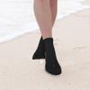 Nordic Essentials Aqua Beach Socks - 1 Pair - for Sand Soccer, Volleyball, Swim, Diving, Snorkel Equipment for Men, Women, Kids, Youth - Neoprene Lycra Waterproof Booties - Sun Protection L - Black view 3