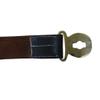 warreplica WWII US Officers Leather Garrison Belt with Pouch  Reproduction for Collectors, Historical Display, Reenactment, Military Costume, LARP, Tactical Props, Photography, and Replica Gear view 3