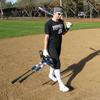 Jugs Pro-Style 5-Point T - This Batting tee Comes Complete with a Weighted Rubber encased Base and 2 Fully Adjustable Extension Tubes. Teaches Correct Contact Points for Inside, Middle, and Outside. view 2