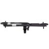 KUAT Sherpa 2.0 Durable Lightweight Aluminum Compact 2 Bike Transporting Hitch Rack with Cable Lock & Foldable Tire Cradles | Capacity - 40 Lbs per Tray, Black Metallic & Gray Anodize, 2" view 2