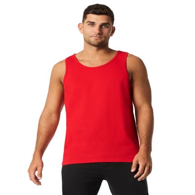 Gildan Heavy Cotton Tank Top, Red, X-Large