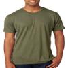 Next Level Men's Rib Collar Tri Blend T-Shirt, Military Green, X-Large view 1