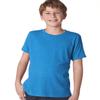 Next Level Big Boys Tri Blend Baby Rib Soft T-Shirt, Vintage Turquoise, Small view 1