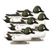 Higdon Outdoors Standard Goldeneye Floater Duck Decoys | Ultra Realistic Drake & Hen Decoys for Waterfowl Hunting | 6 Upright Drakes | Foam-Filled | 6pk view 1