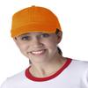 Adams AD969 6-Panel Low-Profile Pigment-Dyed Cap - Tangerine - One Size view 1