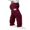 Sivvan Scrubs for Women - Drawstring Cargo Scrub Pants - S8200 - Burgundy - 3X view 3