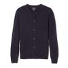 French Toast Girls' Anti-Pill Crewneck Cardigan Sweater, Navy, XXL (18/20) view 1