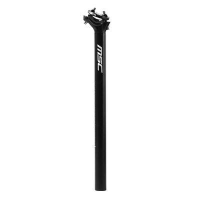 MSC Bikes ALUP272400DC1BK Aluminum 6061 Straight Seat Post Black 10.7 x 15.7 inches (27.2 x 400 mm)