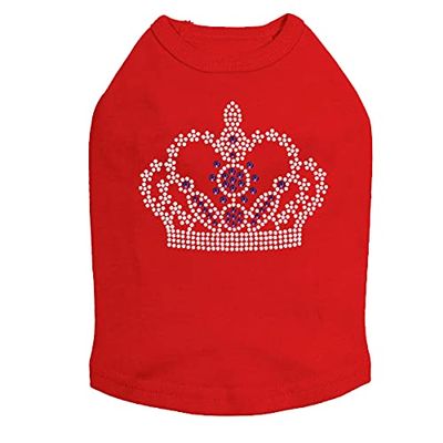 Crown #13 - Clear and Purple - Dog Shirt
