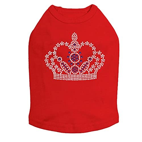 Crown #13 - Clear and Purple - Dog Shirt