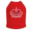 Crown #13 - Clear and Purple - Dog Shirt view 1