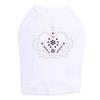 Crown #13 - Clear and Purple - Dog Shirt view 1