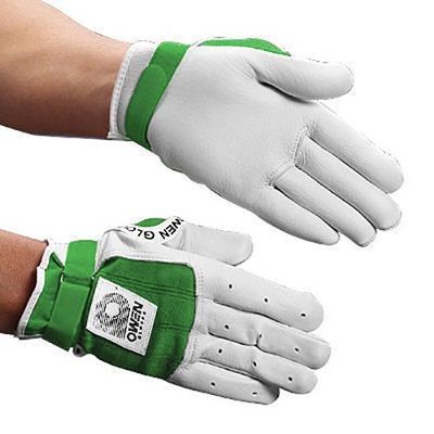 Owen Handball Gloves (Green, Large)