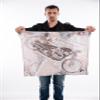 ZANheadgear BD103 Unisex-Adult Polyester Deluxe Bandanna with Classic Times Graphics (Multicolor, 24" x 24") view 2