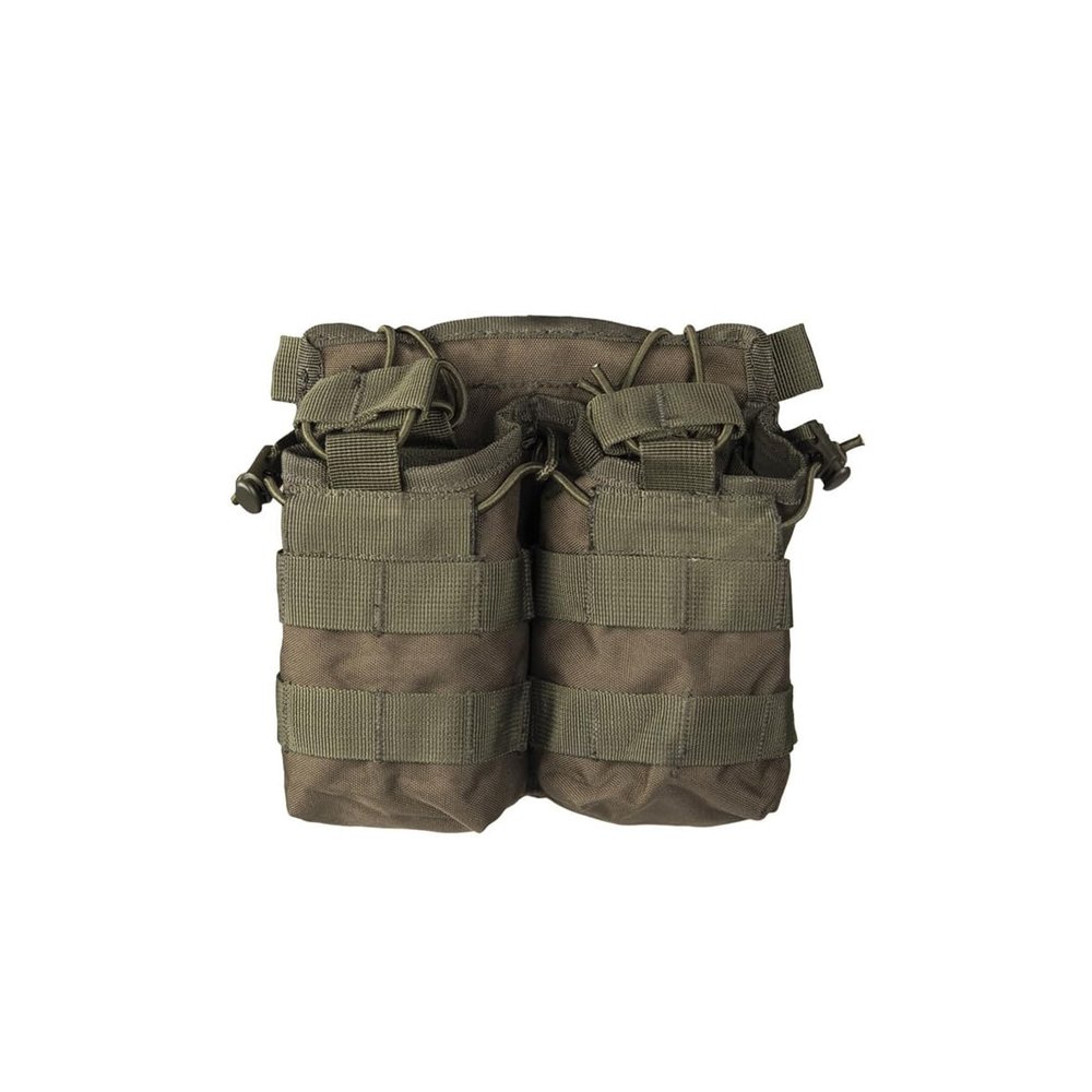 Mil-Tec Mag Pouch Open Top Double Olive