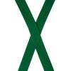 Suspender Store Solid Color 1-Inch Wide Elastic Suspenders - Sewn X-Back - Clip - 54" for 6'1" to 6'5" tall - Kelly Green view 3