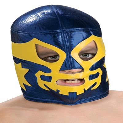 Rubies Wrestler Mask, Standard, Black