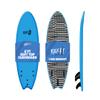 Rock-It Albert 6ft Soft Top Surfboard, Surf Board for Kids, Tabla De Surf, Kids Surfboard, Surfing Board Designed for Beginners - Innovative Design for Safety & Easy to Paddle (Blue) view 1