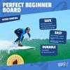 Rock-It Albert 6ft Soft Top Surfboard, Surf Board for Kids, Tabla De Surf, Kids Surfboard, Surfing Board Designed for Beginners - Innovative Design for Safety & Easy to Paddle (Blue) view 3