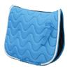 Rhinegold Wave Saddle Pad-Full-Turquoise view 1