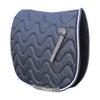 Rhinegold Wave Saddle Pad-Cob-Denim/Blue view 1