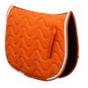 Rhinegold Wave Saddle Pad-Pony-Tangerine view 1